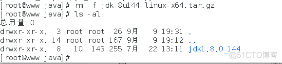 【Linux】CentOS7下安装JDK详细过程_命令窗口_07