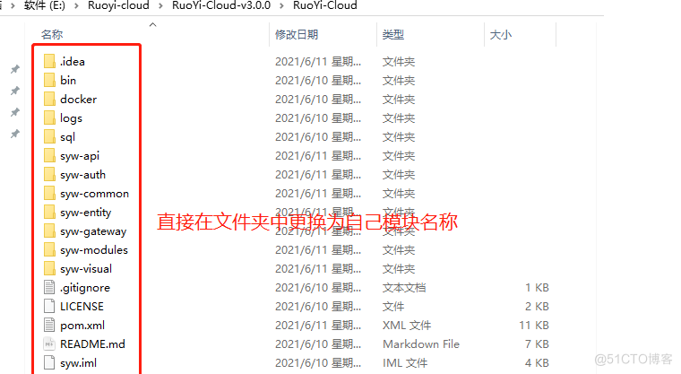 RuoYI-Cloud后端项目修改为自己的项目从0搭建过程(二次开发搭建)_spring_02