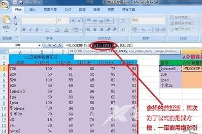 vlookup怎么用,自由互联小编教你excel vlookup怎么用