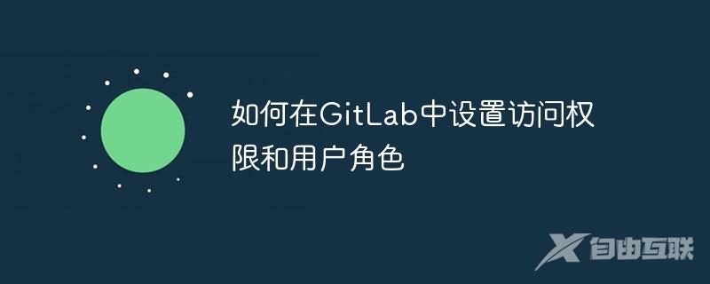 如何在GitLab中设置访问权限和用户角色