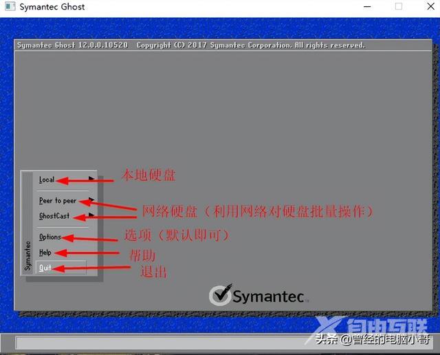 电脑中的ghost怎么用（ghost软件使用方法图解）(2)