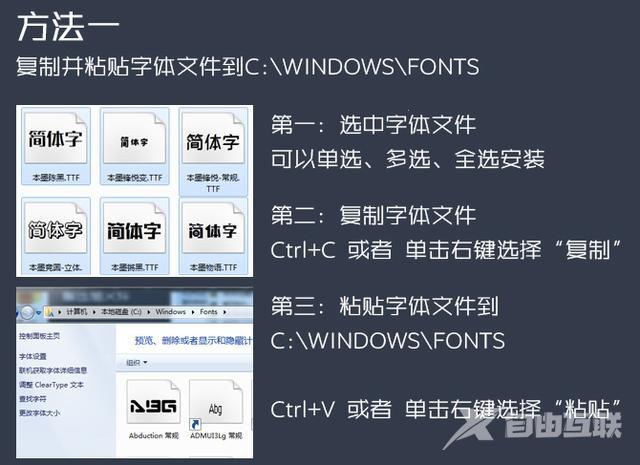 电脑安装字体怎么安装（电脑免费字体安装教程）(3)
