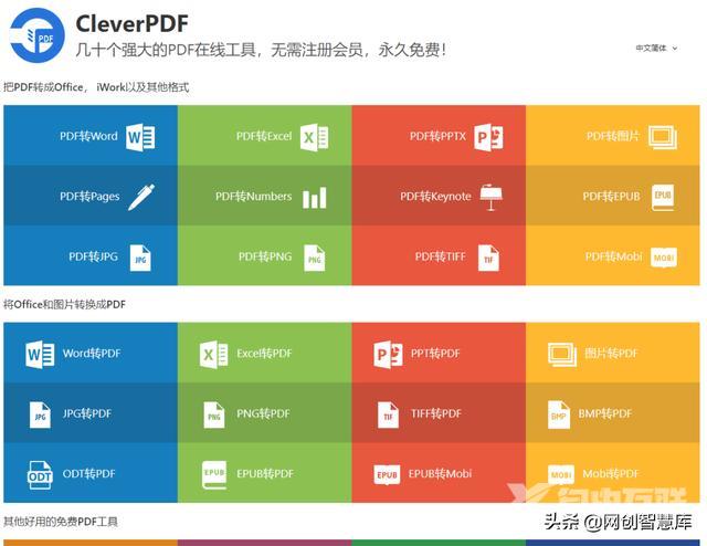 永久免费的pdf转换器有哪些（44个功能强大的在线PDF转换器和工具）(1)
