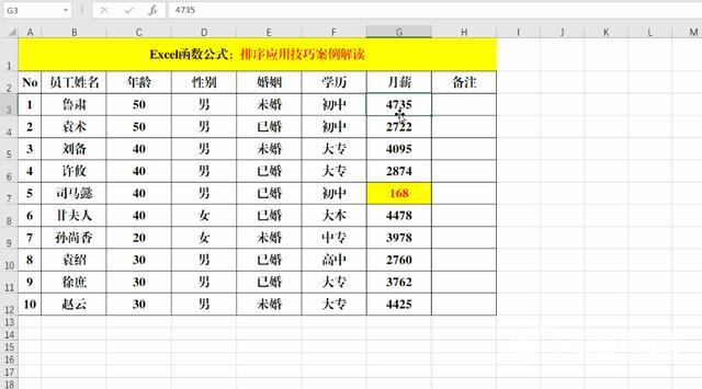 excel表格排序怎么排（excel排序的方法及步骤）(2)