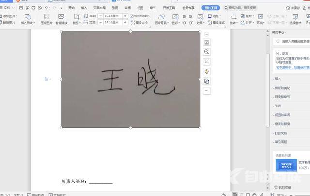 wps怎么手写签名（使用WPS制作手写签名的方法技巧）(2)