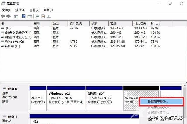 如何分盘win10（教大家win10系统电脑分盘的方法）(6)