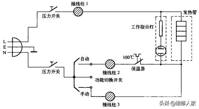 电热水壶原理是什么（赏见电热水壶电路的工作原理）(7)