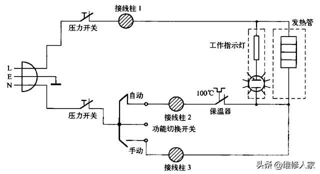 电热水壶原理是什么（赏见电热水壶电路的工作原理）(8)