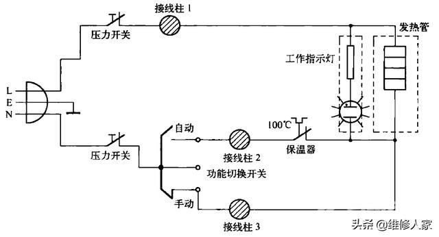 电热水壶原理是什么（赏见电热水壶电路的工作原理）(9)