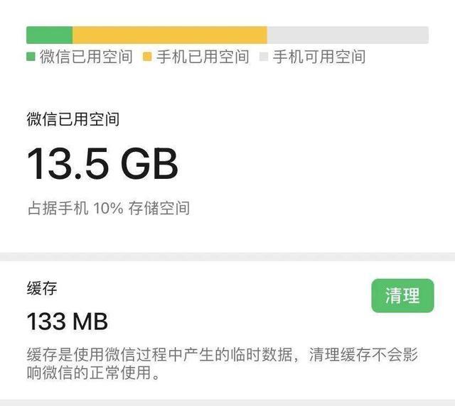 怎么清理手机微信内存（4步即可瞬间清出大量手机空间）(2)
