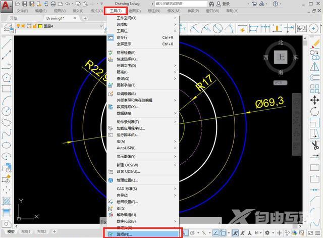 cad改背景颜色的方法（CAD预览背景颜色如何修改）(1)