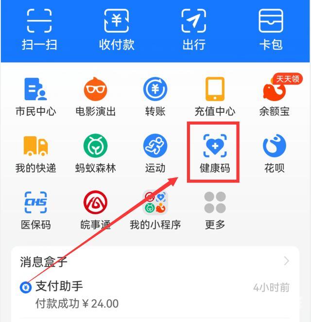健康码在哪里找到（怎样快速打开“健康码”）(7)