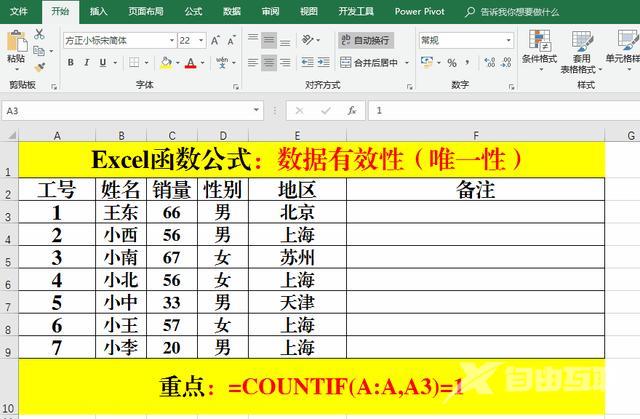 Excel数据有效性怎么设置（excel的公式和数据的使用技巧）(1)