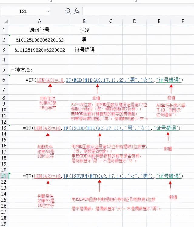 如何根据身份证号码提取性别（批量从身份证号中提取性别的详细步骤）(1)