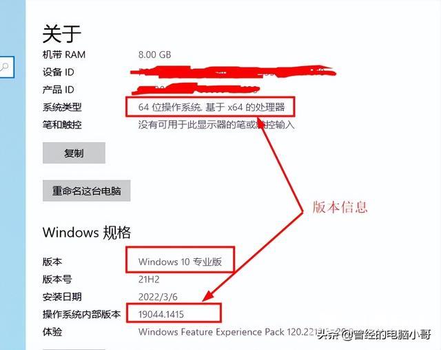 怎么看电脑的系统是win几（查看win10系统的版本信息方法）(2)