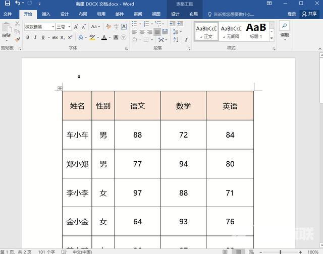 word文档怎么做表格（用word做表格最简单的方法）(2)