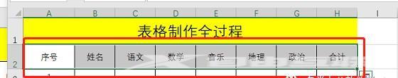 excel表格怎么制作表格（Excel表格基础制作全过程推荐）(12)