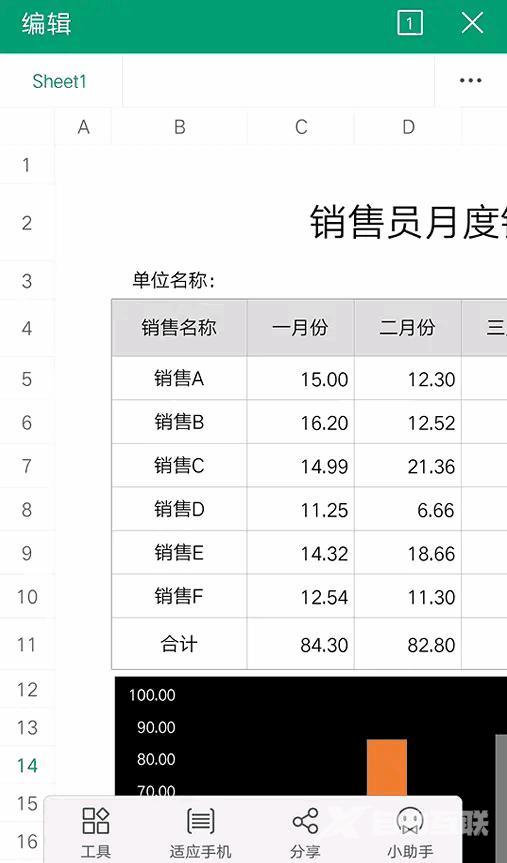 手机上如何做表格（零基础学习在手机上操作wps/excel）(6)