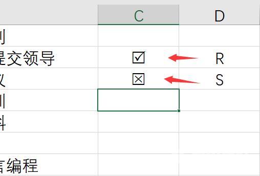 表格里面怎么打个勾（Excel框加勾输入技巧）(4)