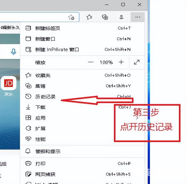 如何清除历史记录（win11清除浏览器的历史记录图文教程）(4)