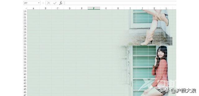 表格里怎么放图片（excel添加表格背景图片的方法）(3)
