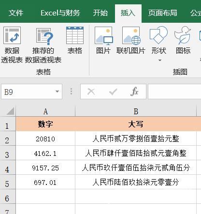 电脑怎么切换大小写（Excel中数字大小写转换技巧）(4)