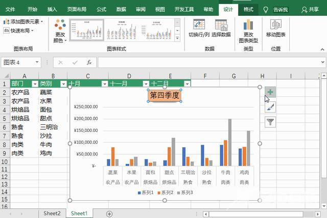 excel怎么做柱状图（Excel图表制作柱状图的具体方法）(4)