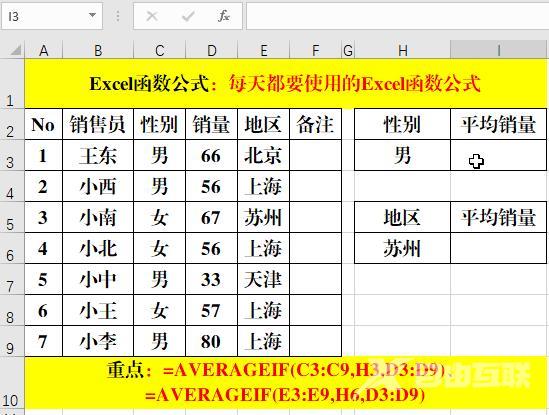 excel函数公式大全以及怎么使用（含金量超高的10个Excel函数公式）(9)