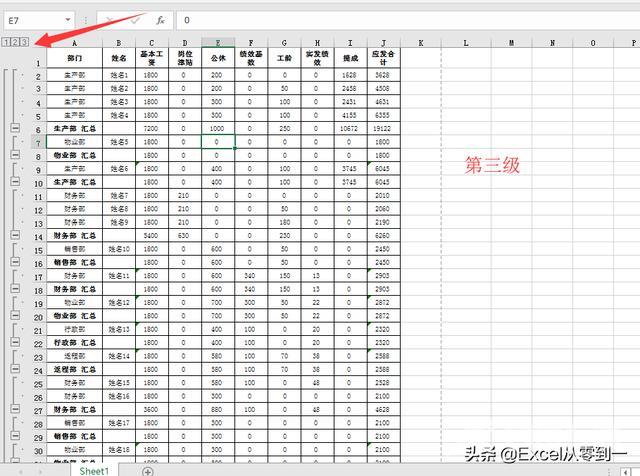 excel分类汇总如何使用（3步搞定Excel表格中的分类别汇总数据）(12)