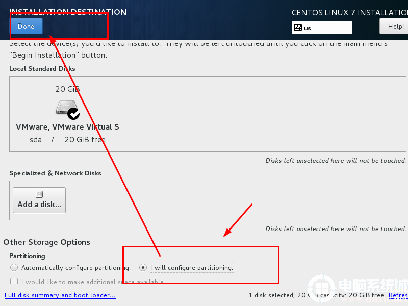 i wil configure partitioning