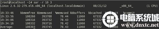 Linux sar命令有作用解决方法