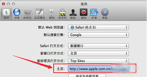 MacOS锁定浏览器主页