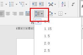 Word2016怎么设置行距？Word2016设置行距的步骤截图