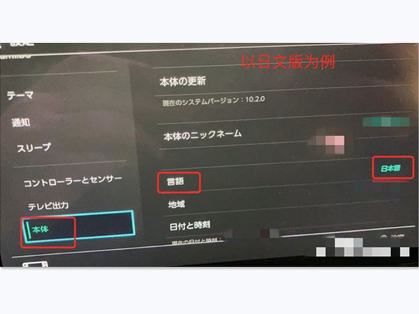 switch如何设置中文语言？switch启用简体中文教程截图