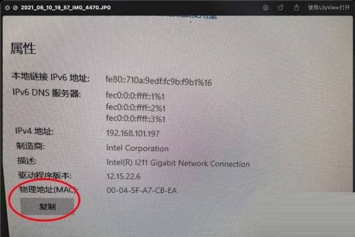 Win11如何复制网络属性能？Win11复制网络属性能方法截图