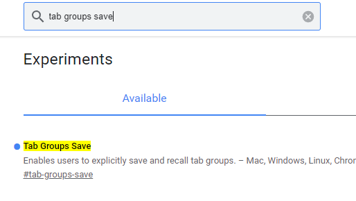 Chrome浏览器保存组功能如何设置?Chrome浏览器保存组功能设置方法截图