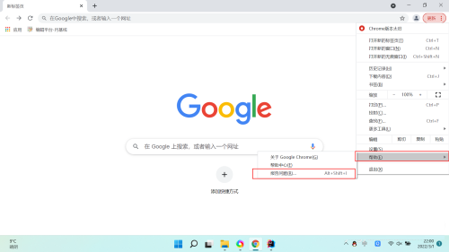 Google浏览器如何发送反馈?Google浏览器发送反馈的方法截图