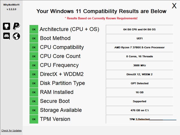 win11怎么检测能不能升级?win11配置检测教程截图