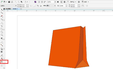 cdr手提袋怎么画？cdr矩形绘制立体手提袋方法介绍