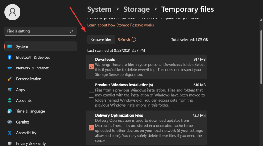 Win11如何删除临时文件?Win11删除临时文件教程截图