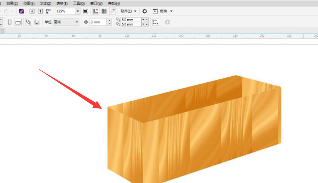 cdr立体图形怎么画？cdr绘制立体木盒教程分享截图