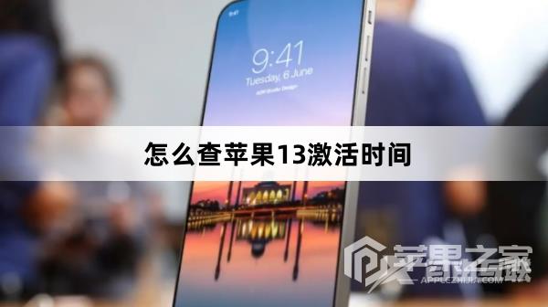 苹果13激活时间怎么查