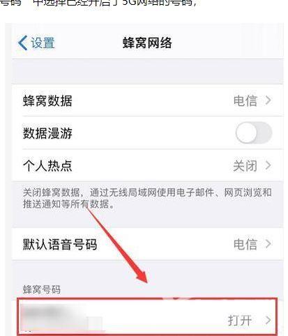 iPhone13怎么调成4g网络