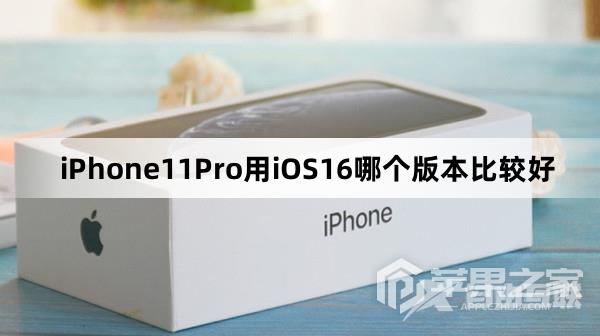 iPhone11Pro用iOS16哪个版本比较适合