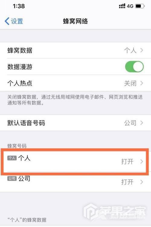 iPhone 13 Pro Max切换4G网络教程