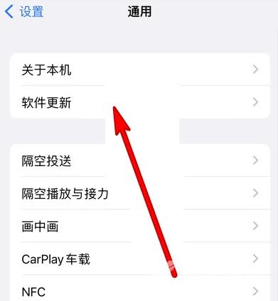 iPhone 14 plus关闭系统自动更新方法介绍