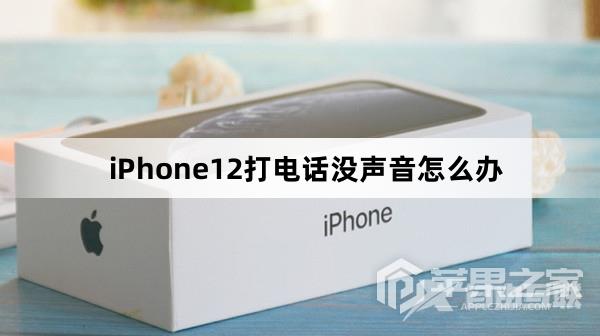 iPhone12打电话没声音怎么解决