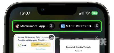 iPhone14promax在Safari中固定标签方法介绍