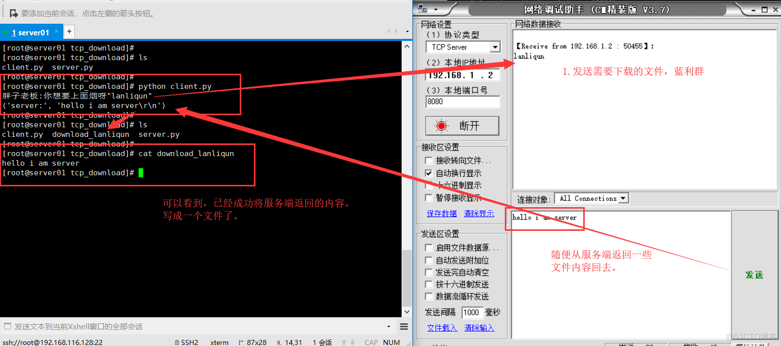 Python 实战：文件下载功能_客户端