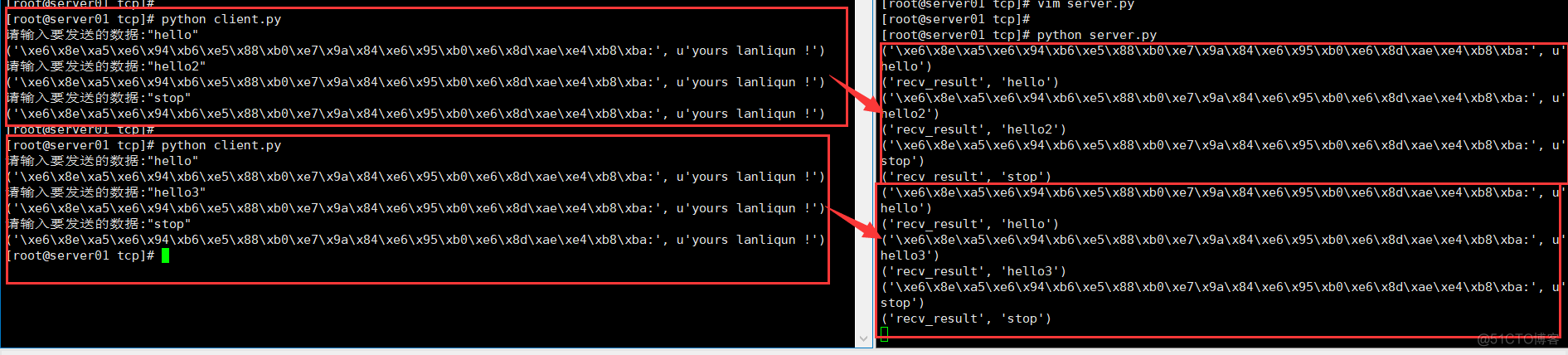 Python 实战TCP的服务端 - 胖子老板就是服务端_套接字_06